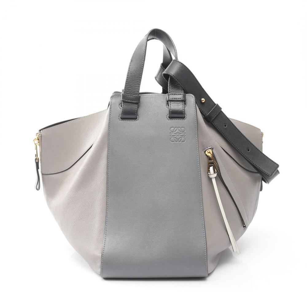 Loewe Hammock Handbag Leather Gray